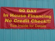 AUTO REPAIR FINANCING IS AVAILABLE
