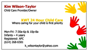 Child Care Openings @ KWT 24  Hour Child Care (in-home daycare) 
